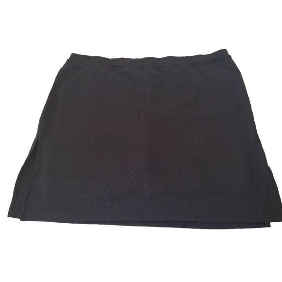 Izod Womens Black Stretch Athletic Golf Skort Medium - Picture 3 of 8